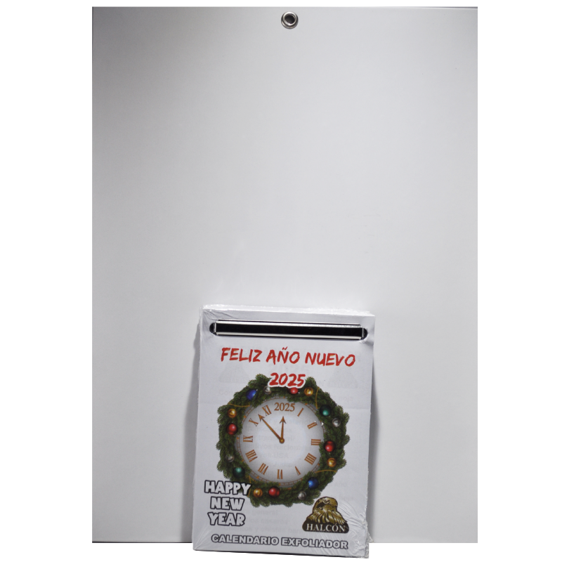 CALENDARIO EXFOLIADOR CON BASE DICRESA