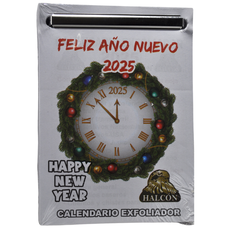 CALENDARIO EXFOLIADOR CON BASE DICRESA