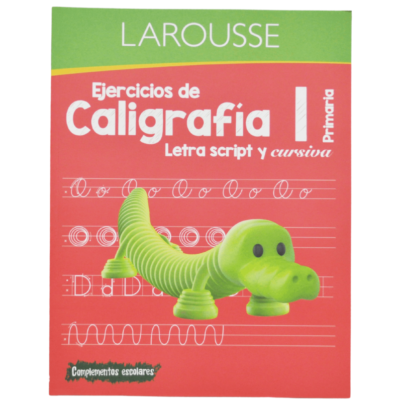 LIBRO EJERCICIOS CALIGRAFIA 1 LAROUSSE MNK – Mónerick Papelerías