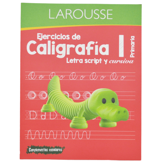 LIBRO EJERCICIOS CALIGRAFIA 1 LAROUSSE MNK