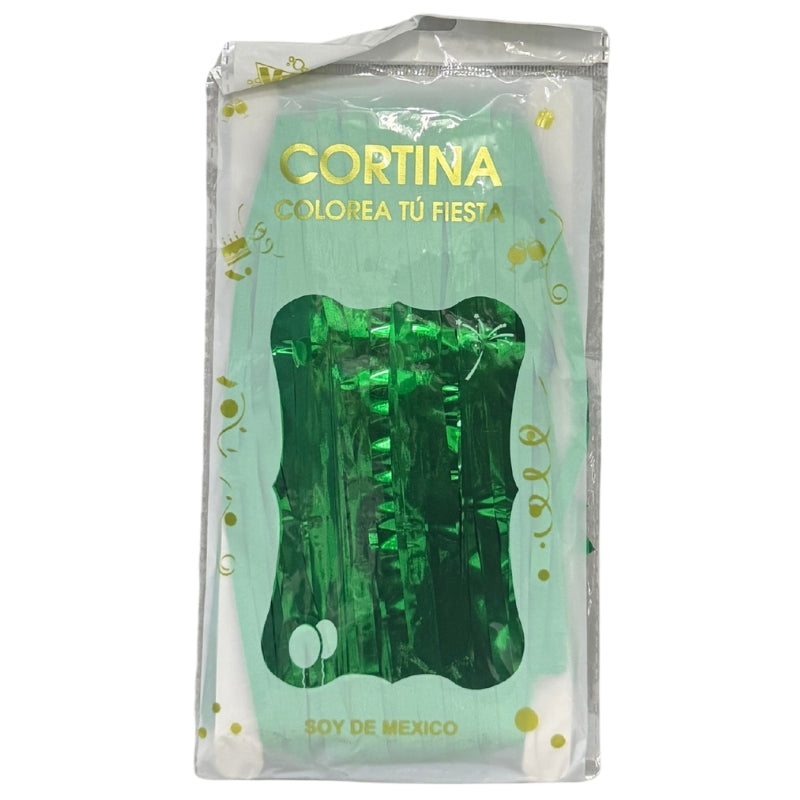 CORTINA METALICA VERDE VM FIESTA
