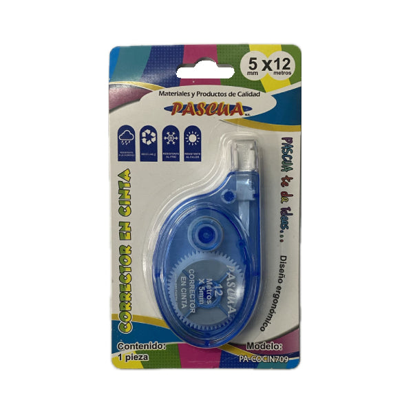 CORRECTOR CINTA 1 PZ PASCUA MNK