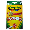 MARCADOR CLASICO DELGADO 10 PZ 7726 CRAYOLA