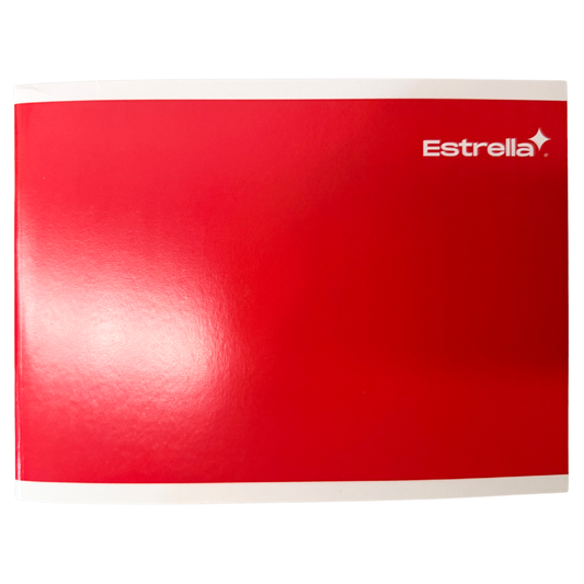 CUADERNO ITALIANO ENGRAPADO 100 HJ C14 ESTRELLA MNK