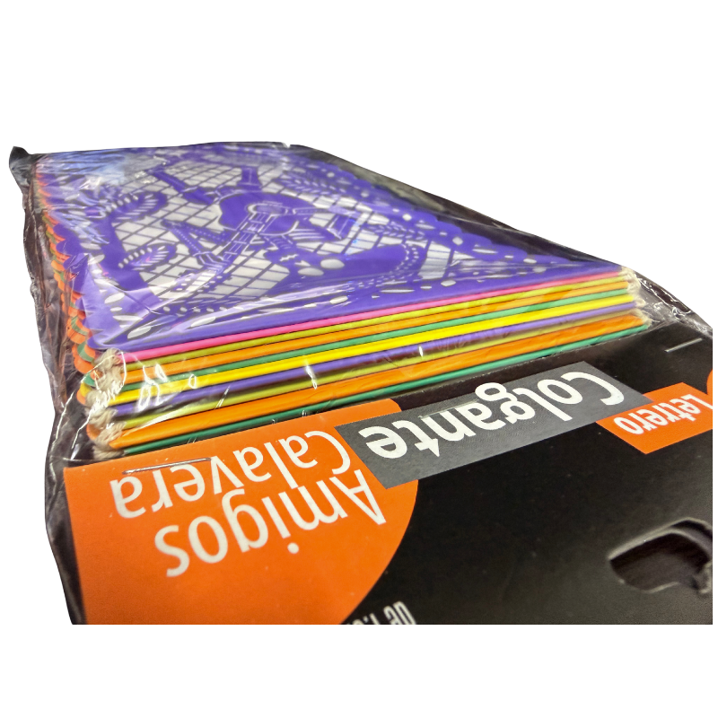 LETRERO COLGANTE AMIGOS CALAVERA 160 X 23.8 2232 HALLOWEEN PADI