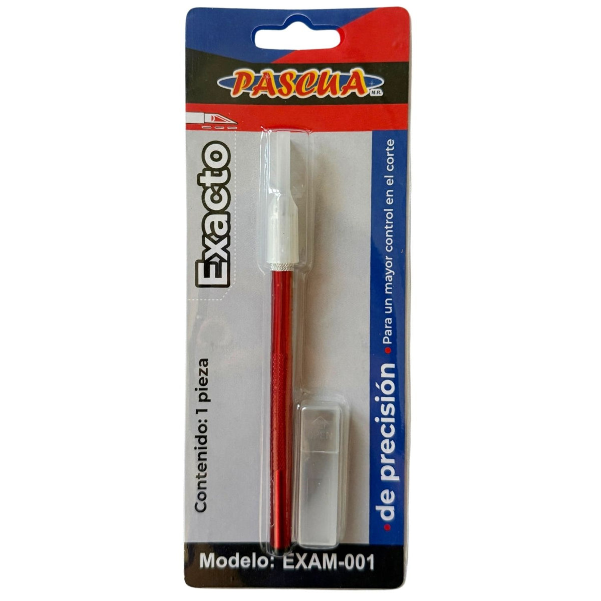BISTURI METAL 1 PZ PASCUA