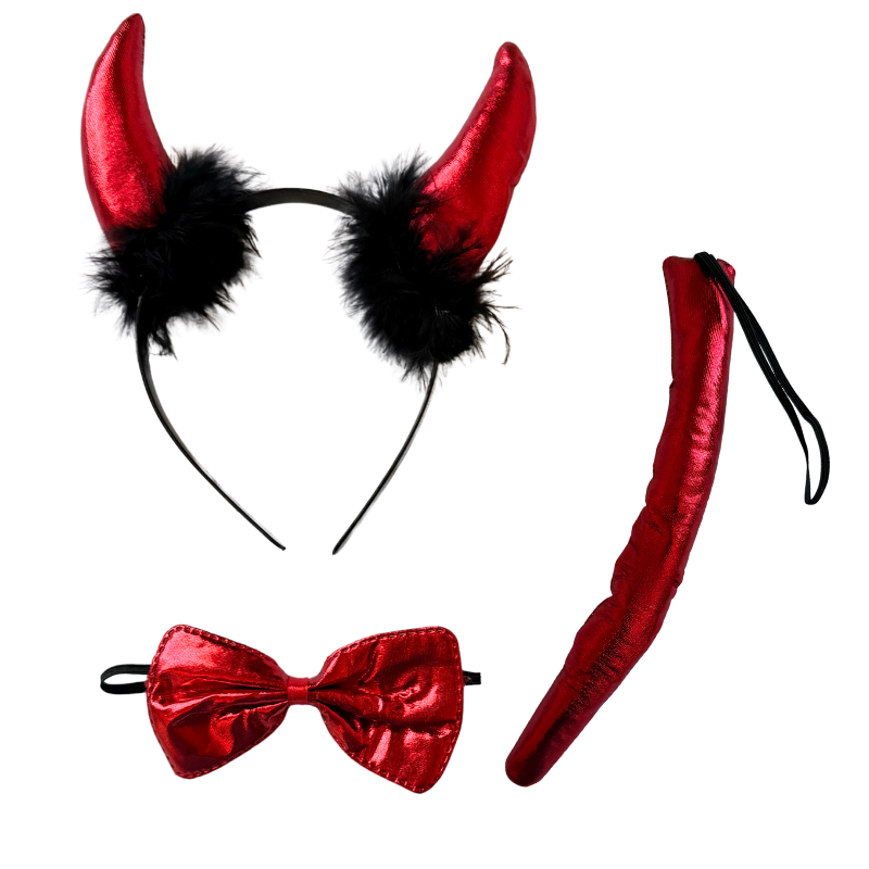 DIADEMA DIABLO PELUCHE HALLOWEEN VM FIESTA