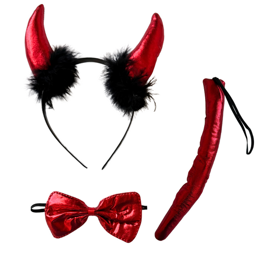 DIADEMA DIABLO PELUCHE HALLOWEEN VM FIESTA