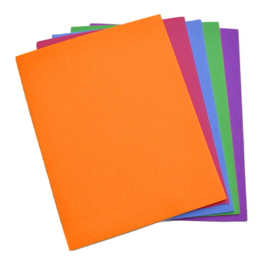 FOAMY CARTA 5 PZ COLORES BRIGHT NAEN MNK