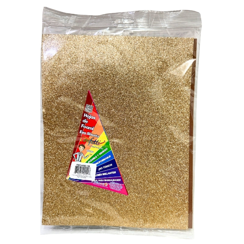 FOAMY CARTA DIAMANTINA 2 PZ CAFE CLARO NAEN