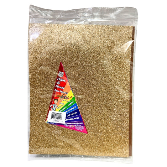 FOAMY CARTA DIAMANTINA 2 PZ CAFE CLARO NAEN
