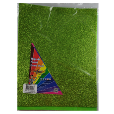 FOAMY CARTA DIAMANTINA 2 PZ VERDE LIMON NAEN