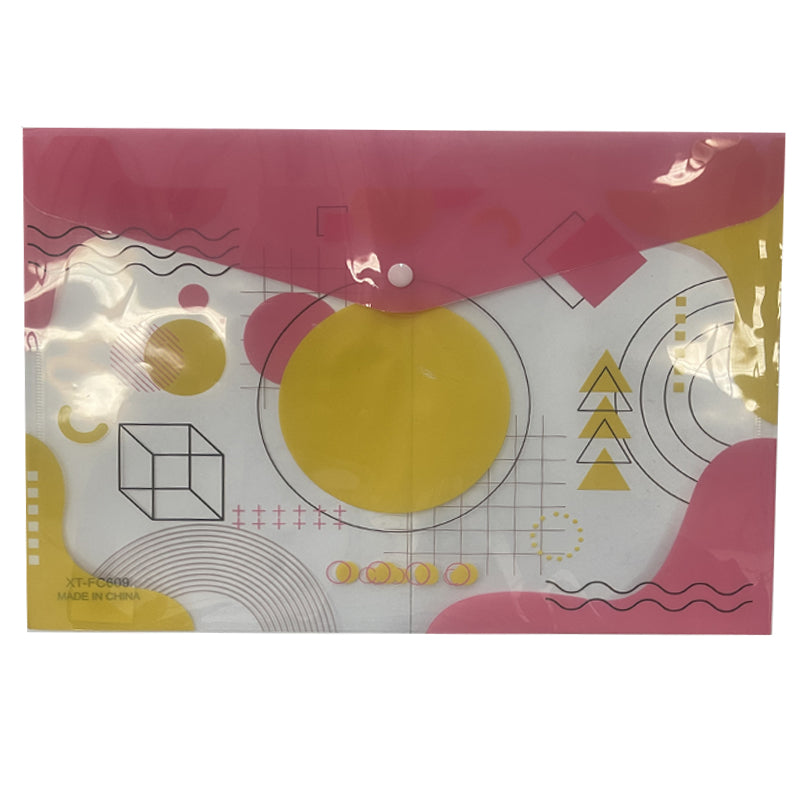 SOBRE PLASTICO C/BOTON FIGURAS NOVAC MNK