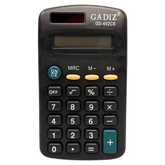 CALCULADORA BASICA 8 DIGITOS GD402C GADIZ