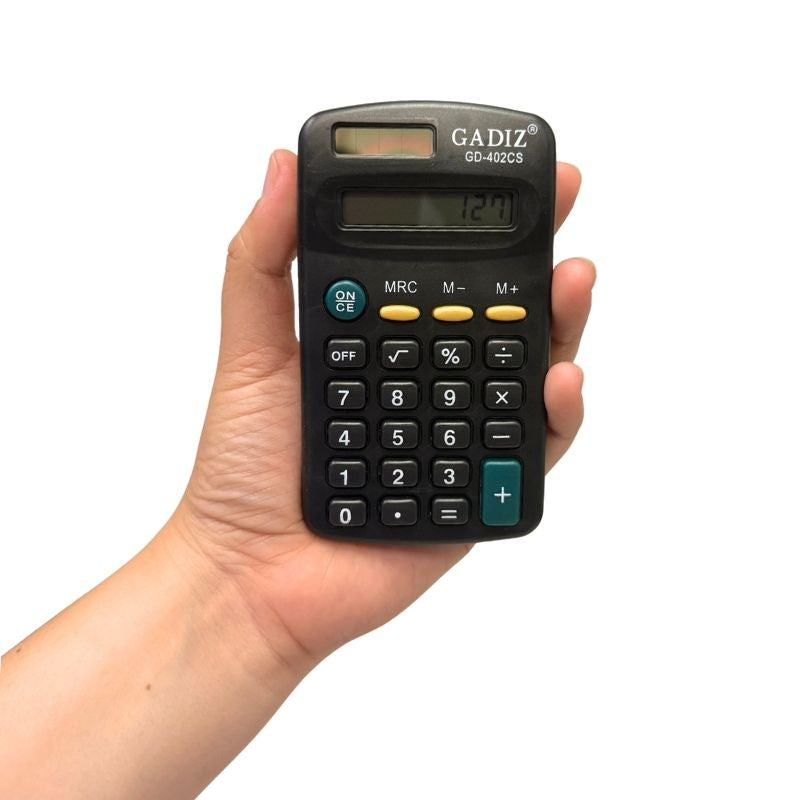 CALCULADORA BASICA 8 DIGITOS GD402C GADIZ