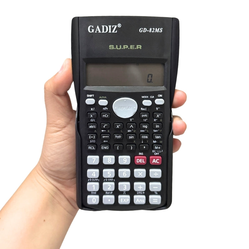 CALCULADORA CIENTIFICA 12 DIGITOS 240 FUNCIONES GD82MS GADIZ MNK