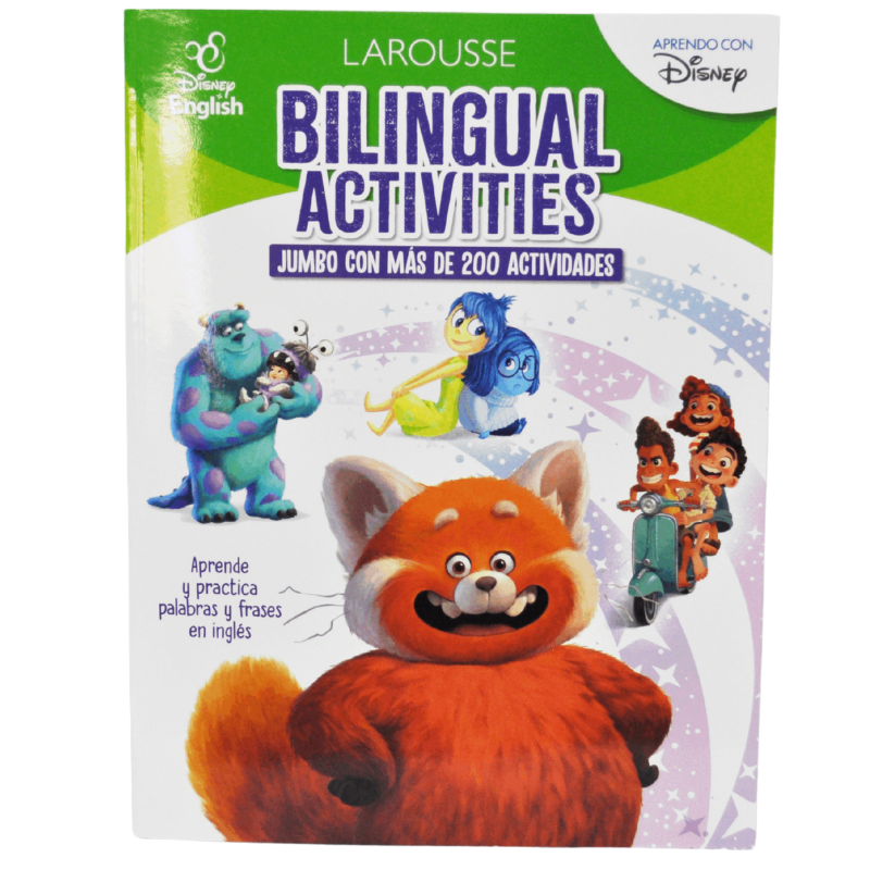 LIBRO ACTIVIDADES BILINGUE JUMBO 5476 LAROUSSE MNK