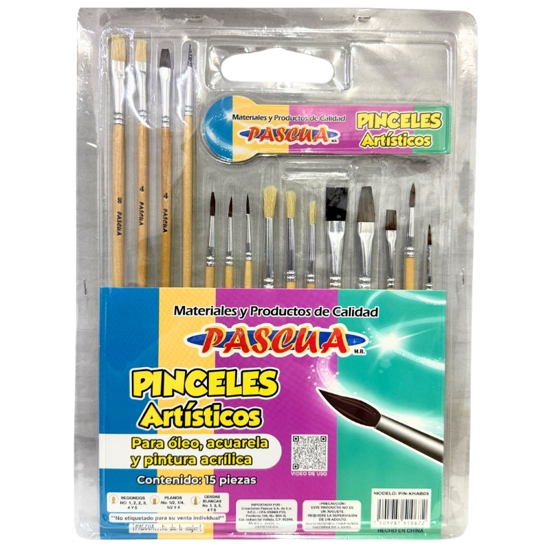 PINCEL 15 PZ KHAB05 PASCUA MNK