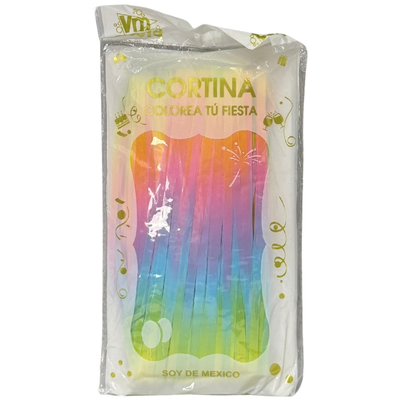 CORTINA PASTEL MULTICOLOR MA21140 VM FIESTA