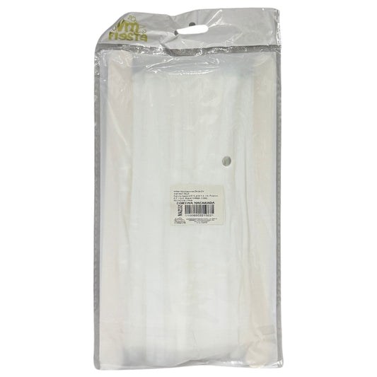 CORTINA NACARADA BLANCA MA2132 VM FIESTA