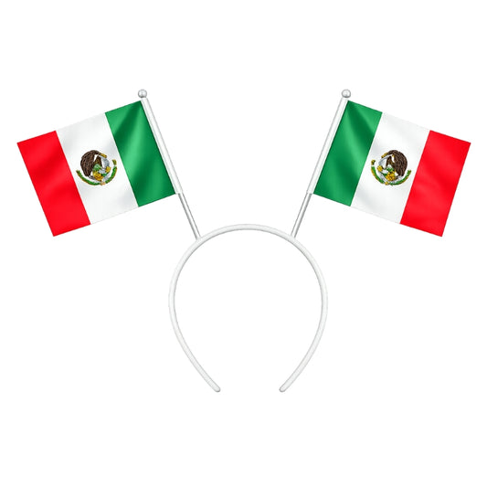 DIADEMA BANDERAS MEXICO PATRIAS VM FIESTA