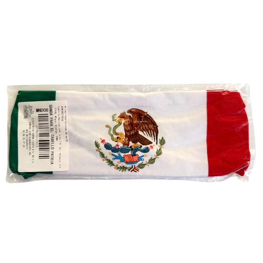 BANDA PARA CABELLO TRICOLOR PATRIAS VM FIESTA