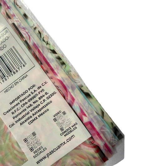 PAPEL COREANO DECORADO ROSAS SURTIDO 10 PZ PASCUA