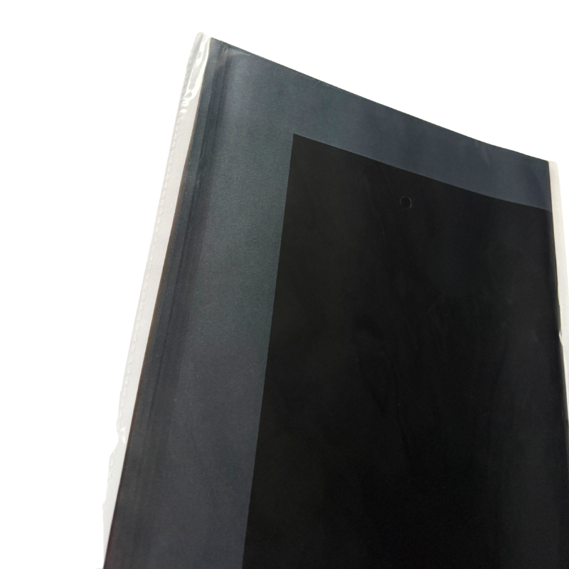 PAPEL COREANO TUTU NEGRO ORILLA GRUESA 10 PZ PASCUA