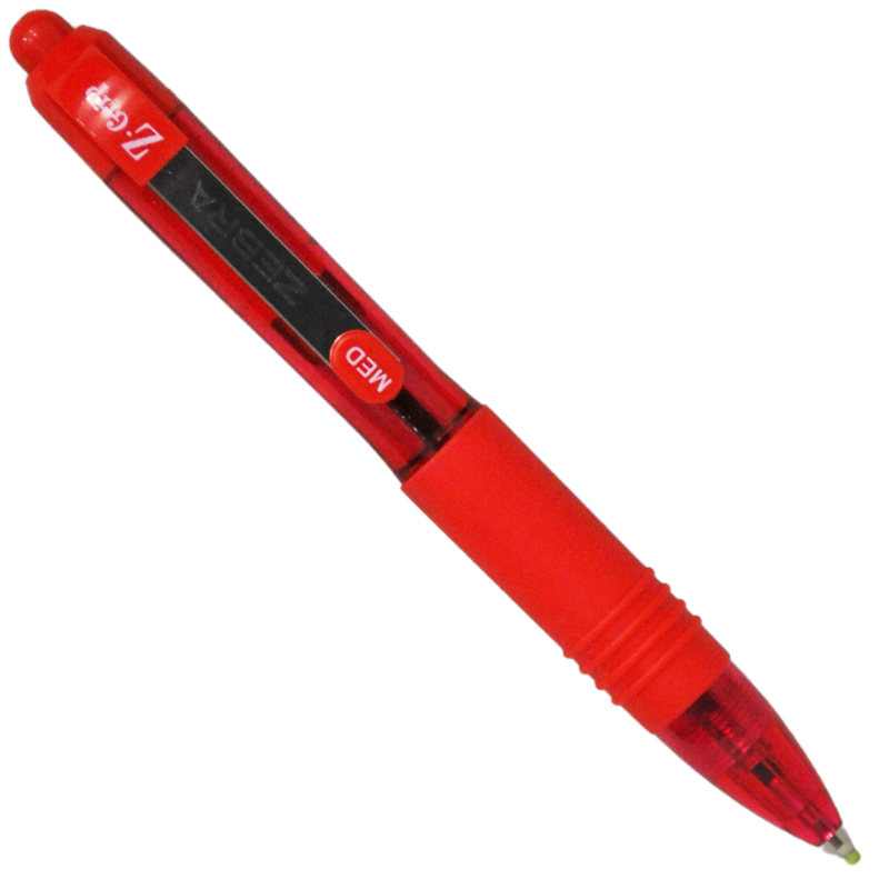 PLUMA Z-GRIP MINI 1.0 MM ROJO 7907-02 ZEBRA – Mónerick Papelerías