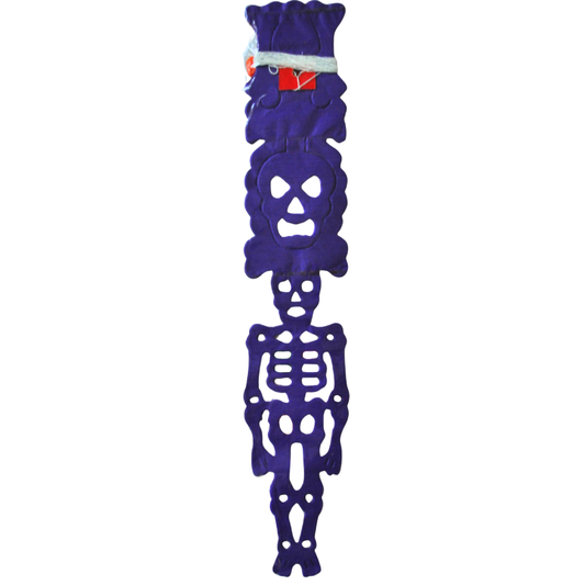 TIRA PAPEL PICADO 47 X 240 CM PP001 HALLOWEEN NOVAC