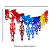 TIRA PAPEL PICADO 47 X 240 CM PP001 HALLOWEEN NOVAC