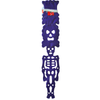 TIRA PAPEL PICADO 47 X 240 CM PP001 HALLOWEEN NOVAC