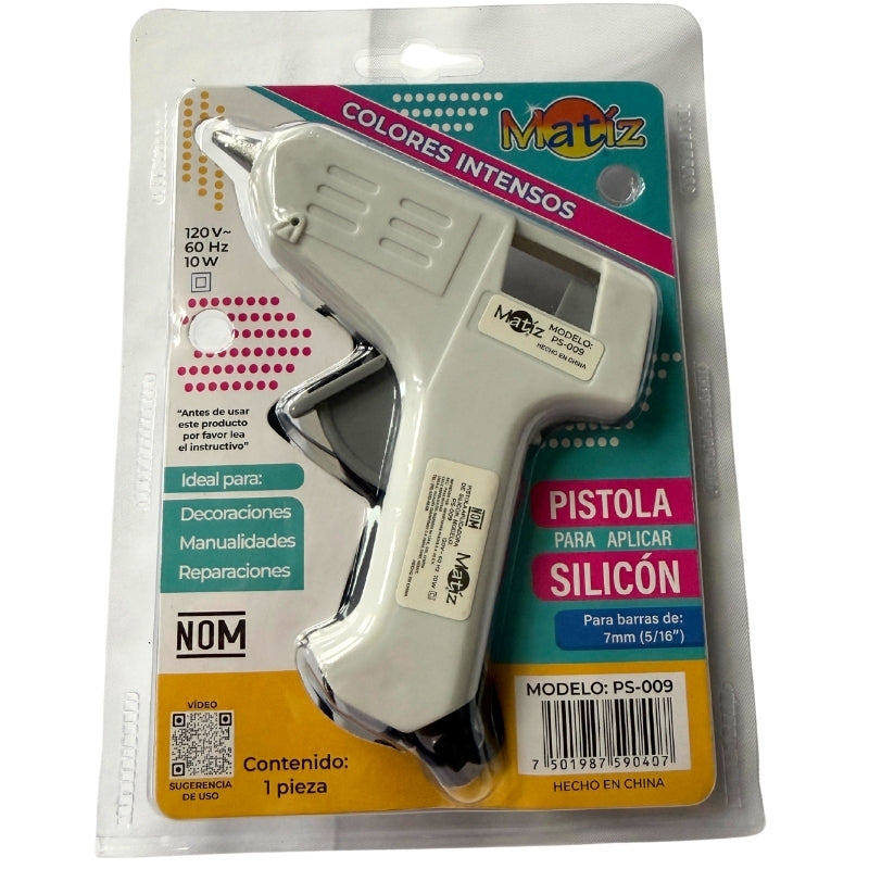 PISTOLA SILICON CHICA MATIZ PS-009 PASCUA