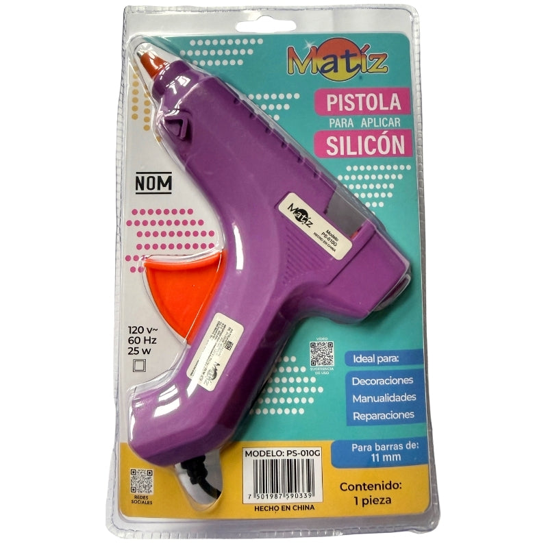 PISTOLA SILICON GRANDE PS010G PASCUA