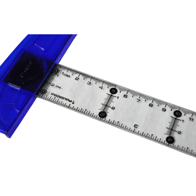 REGLA T ACRILICA TRANSPARENTE C/GRADUACION 60 CM 2003 MAPED MNK