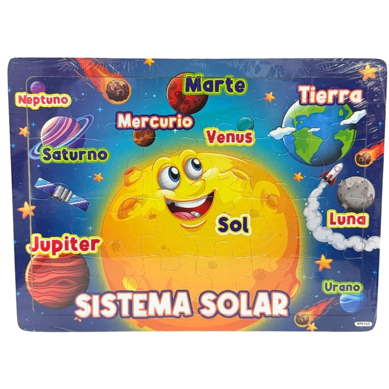 ROMPECABEZAS MADERA GRANDE SISTEMA SOLAR NOVAC