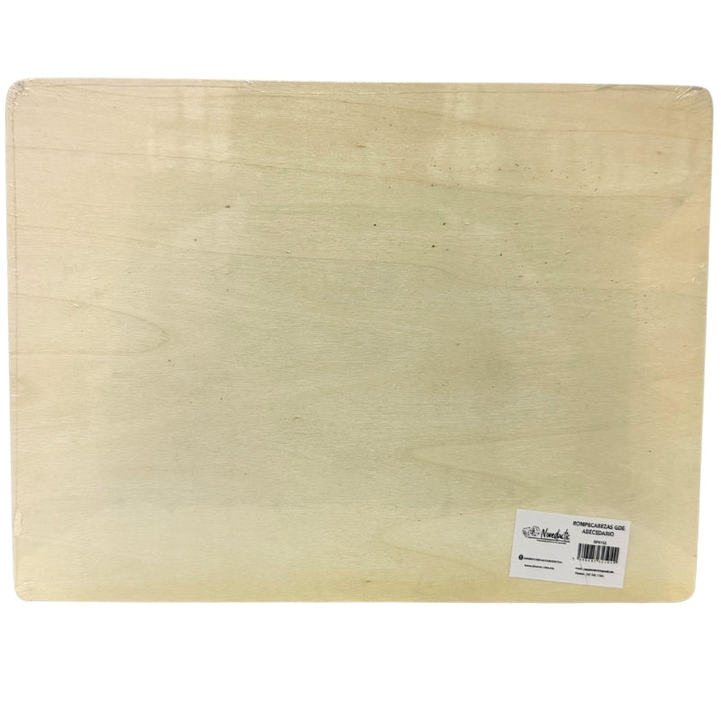 ROMPECABEZAS MADERA GRANDE ABECEDARIO NOVAC