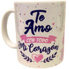 TAZA AMOR Y AMISTAD SAN VALENTIN CREATIVOS