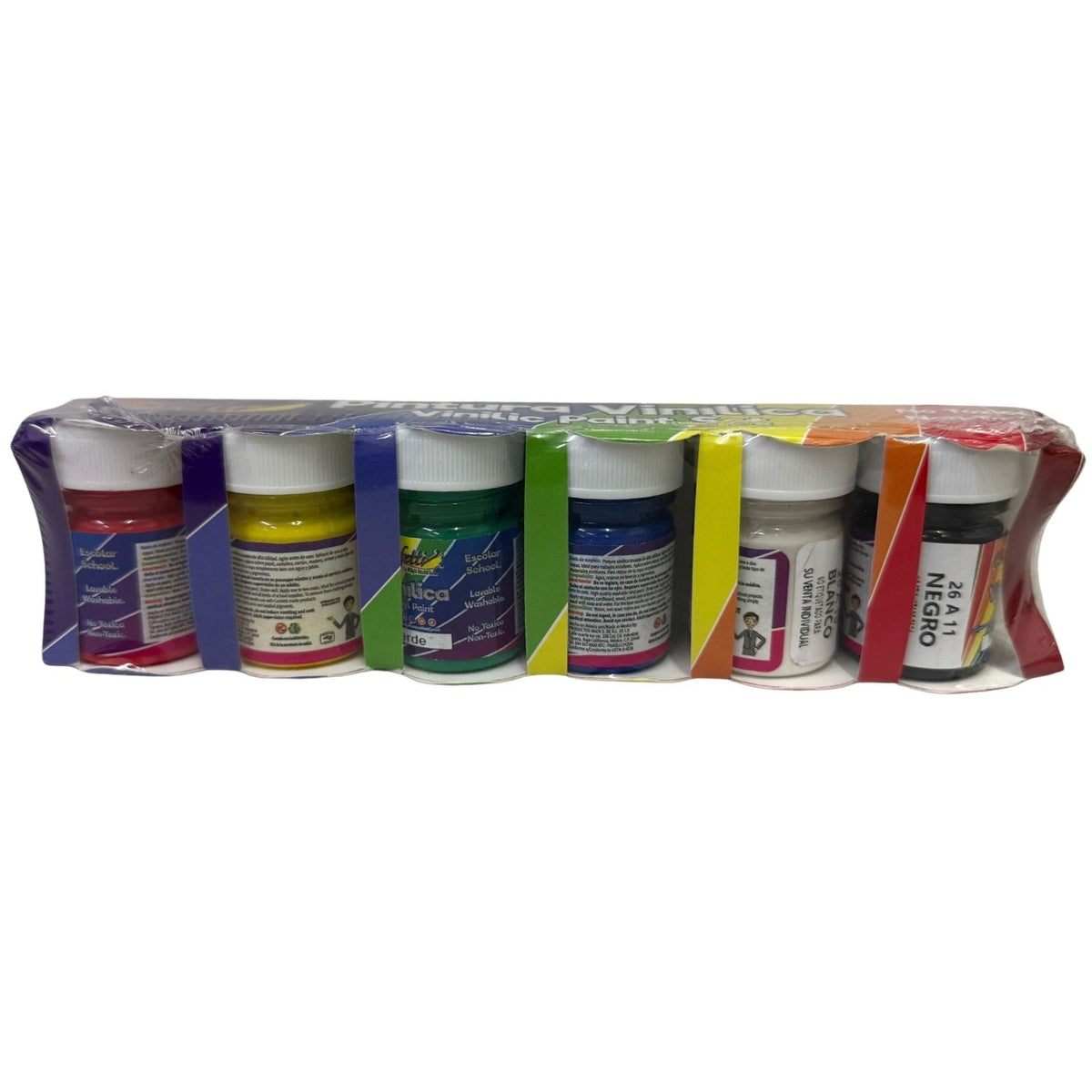 TEMPERA VINILICA 20 ML 6 COLORES NAEN MNK