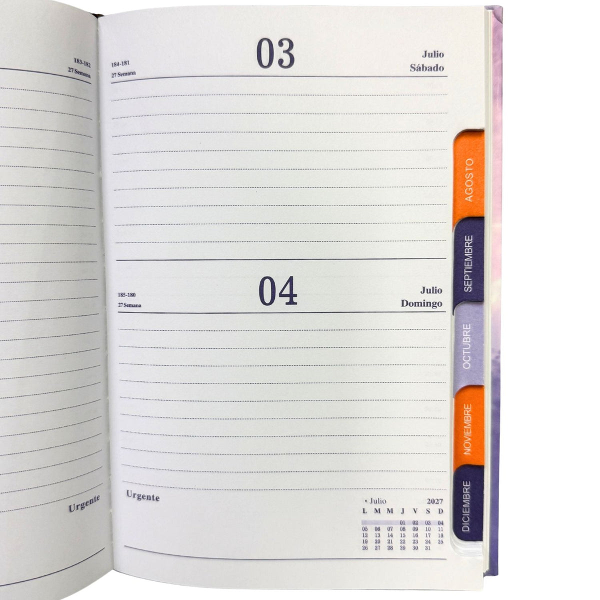 AGENDA DIARIA AG195 NOVAC