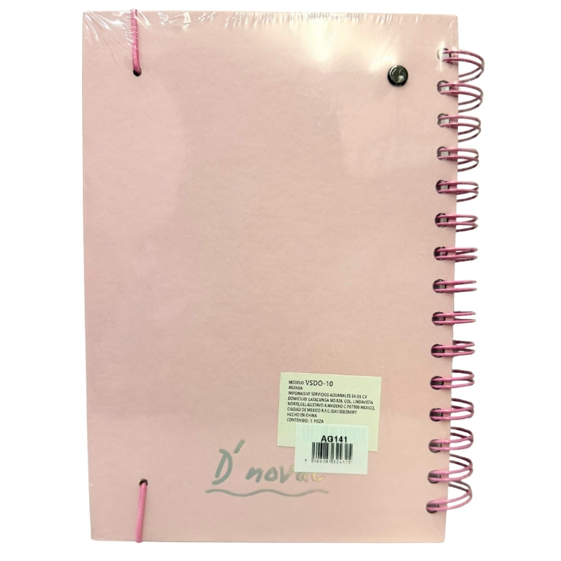 AGENDA DIARIA DOBLE ESPIRAL AG141 NOVAC