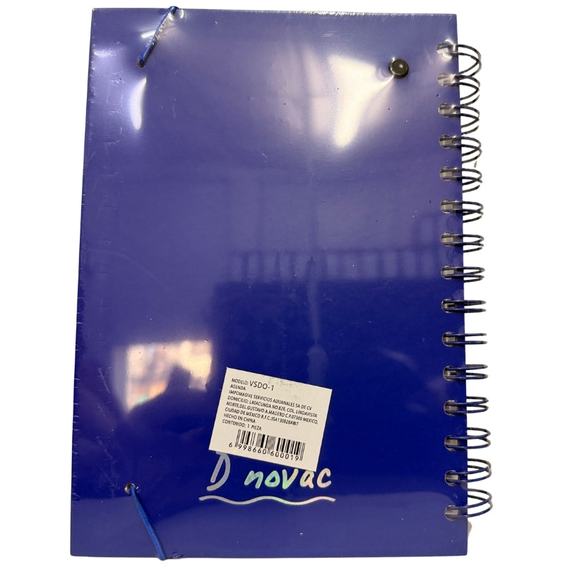 AGENDA DIARIA DOBLE ESPIRAL AG132 NOVAC