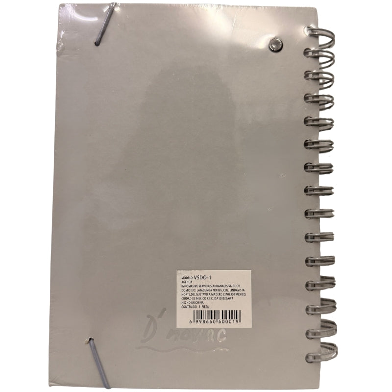 AGENDA DIARIA DOBLE ESPIRAL AG132 NOVAC