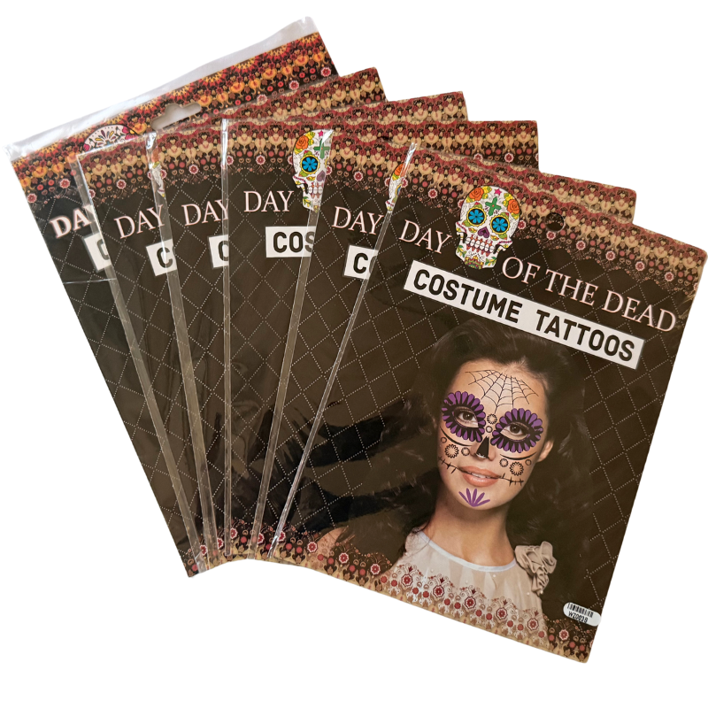 TATUAJE CATRINA  HALLOWEEN VM FIESTA