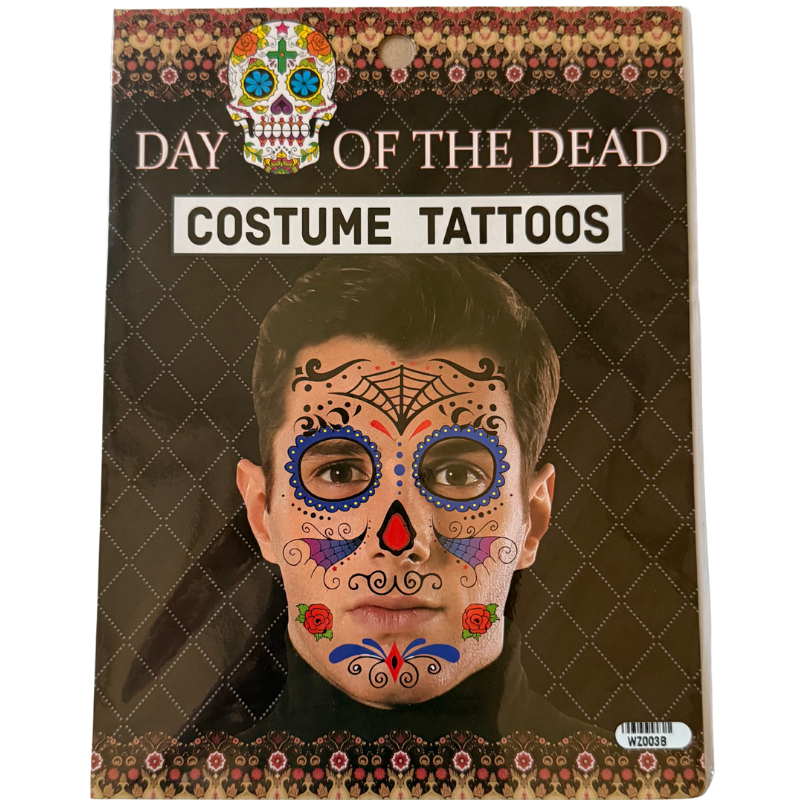 TATUAJE CATRINA  HALLOWEEN VM FIESTA