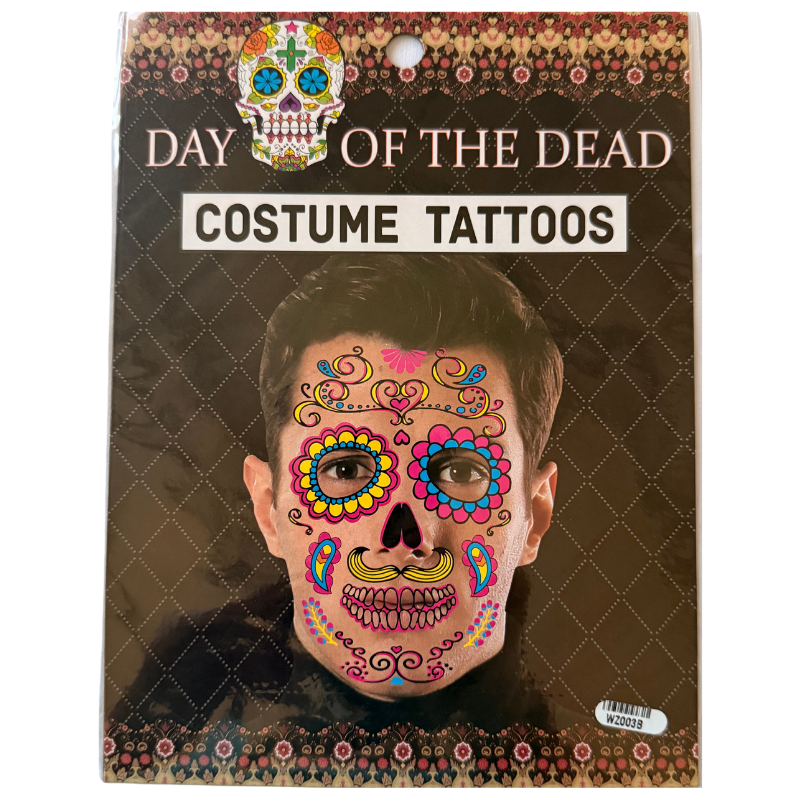 TATUAJE CATRINA  HALLOWEEN VM FIESTA