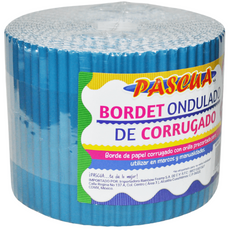 BORDETTE AZUL ELECTRICO 5.7X15 MT PASCUA MNK