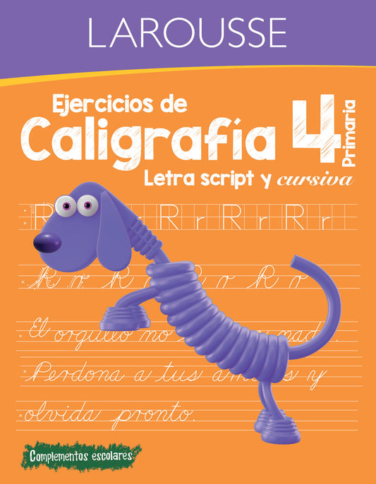 LIBRO EJERCICIOS CALIGRAFIA 4 LAROUSSE MNK