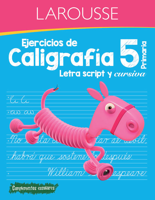LIBRO EJERCICIOS CALIGRAFIA 5 LAROUSSE MNK