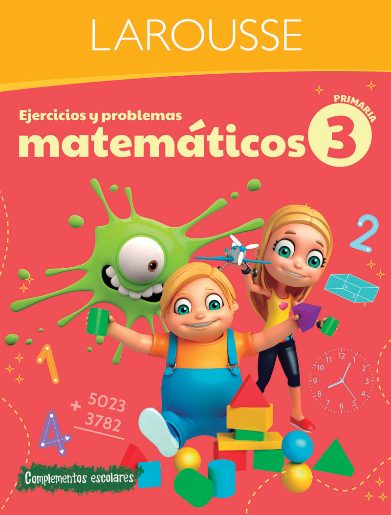 LIBRO EJERCICIOS Y PROBLEMAS MATEMATICOS 3 EDICIONES LAROUSSE MNK